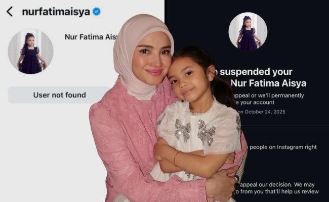 Fazura Kongsi Akaun IG Anak Digantung Dua Kali Dalam Seminggu – ‘Semoga Dikembalikan, Buat Kenangan Fatima & Kita Bersama’