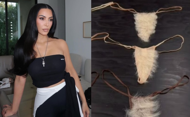Seluar Dalam ‘Bulu’ Keluaran Kim Kardashian Habis Terjual Dengan Harga RM150 Sehelai