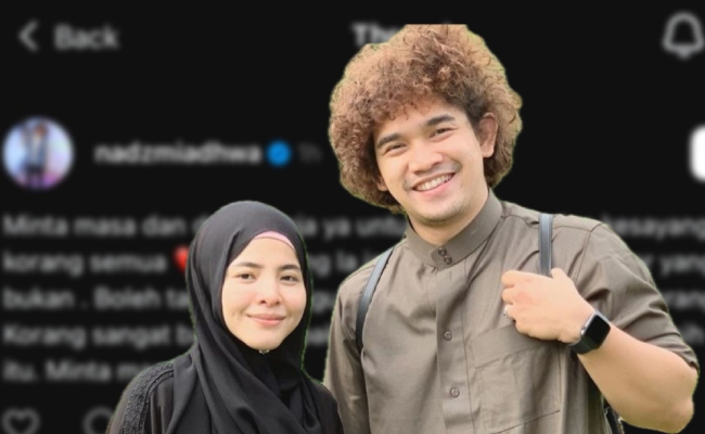 ‘Tolong Jangan Keluarkan Gambar Yang Bukan-Bukan, Kita Tunggu Je Ardell Balik’ – Nadzmi Adhwa