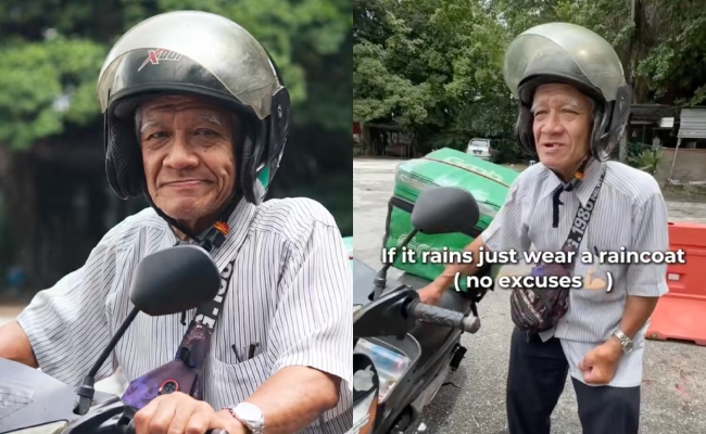 [VIDEO] Warga Emas Usia 71 Tahun Tetap Gigih Jadi Penghantar Makanan – ‘Hari Raya Pun Saya Kerja’