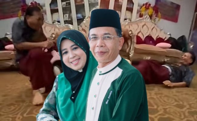 [VIDEO] Ustazah Siti Nor Bahyah Kongsi Kerenah Suami Tergolek Main Dengan Cucu, Netizen Tak Tahan Gelak