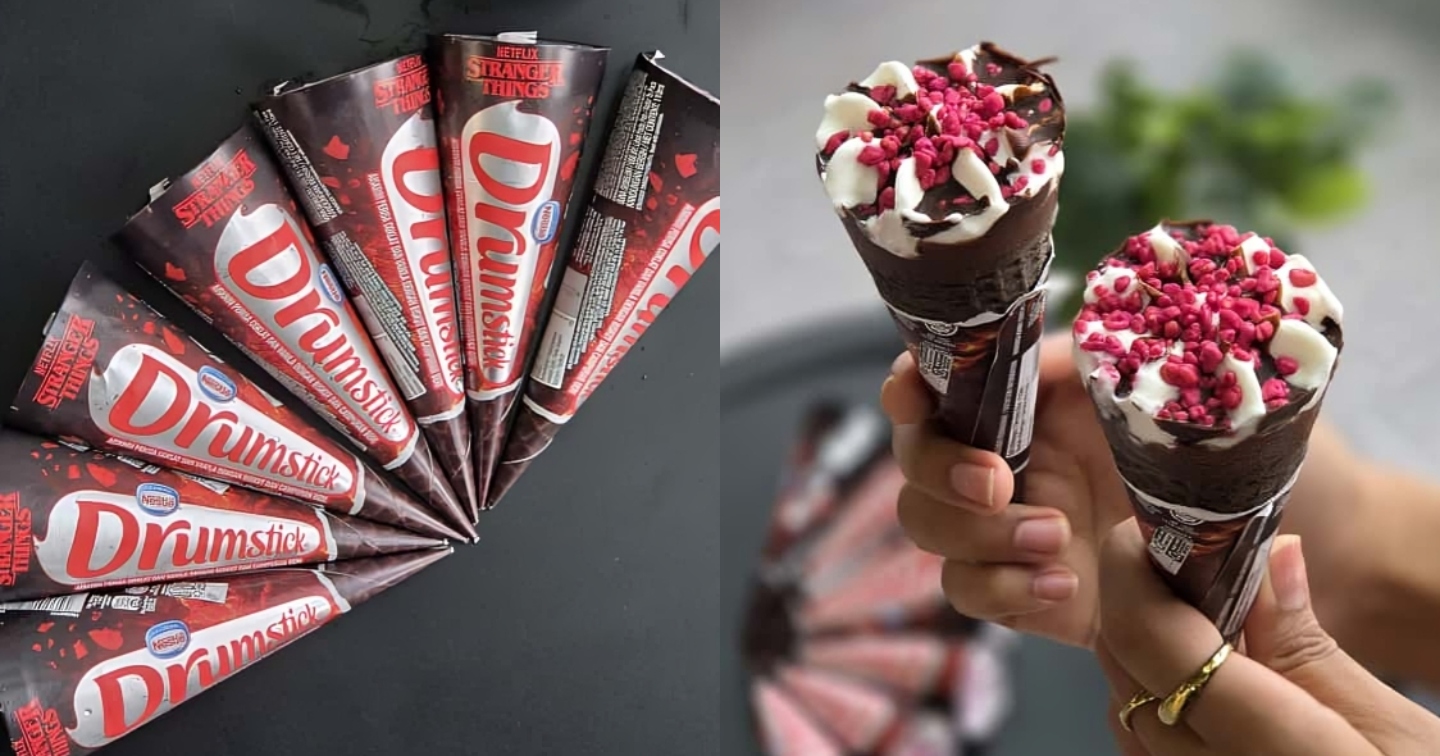 Cepat Grab Sebelum Hilang Ke Dimensi Yang Lain! DRUMSTICK Stranger Things Ice Cream Dah Ada Kat Malaysia!