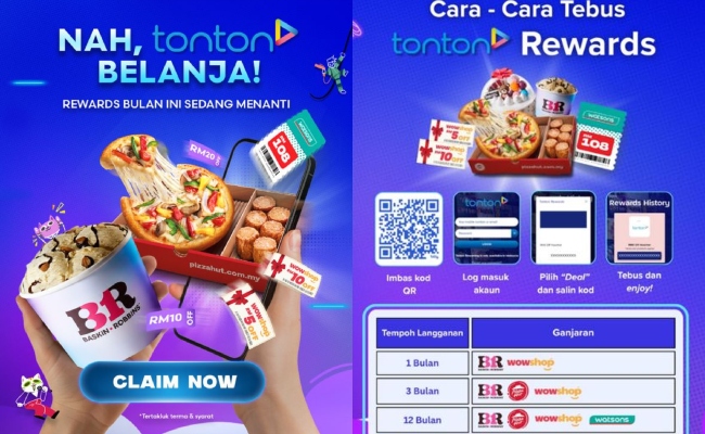 Langgan ‘TontonUp’, Raih Ganjaran Hebat Setiap Bulan!