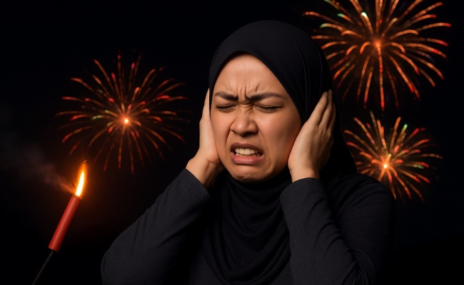 Wanita Berang Bunyi Mercun Kuat Sampai Gelar ‘Bod*h’, Warganet ‘Sekolahkan’ Balik – ‘Macam Tak Ada Otak’