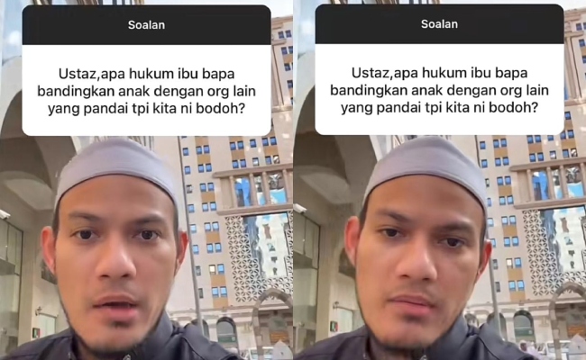 [VIDEO] ‘Jangan Bandingkan Anak Dengan Orang Lain’ – Ustaz Adnin Beri Teguran Buat Ibu Bapa