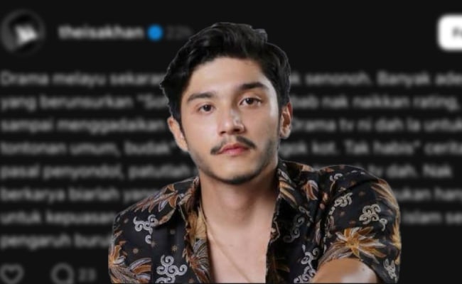 Isa Khan Tegur Drama Melayu Banyak Adegan ‘Soft P*rn’, Beri Pengaruh Buruk – ‘Nak Berkarya Biarlah Ada Manfaat’