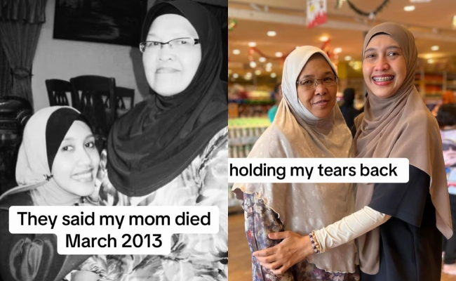 [VIDEO] Individu Tak Dapat Tahan Air Mata, Terjumpa Wanita Wajah Persis Arwah Ibu – ‘Saya Sentuh Pipi Dia’