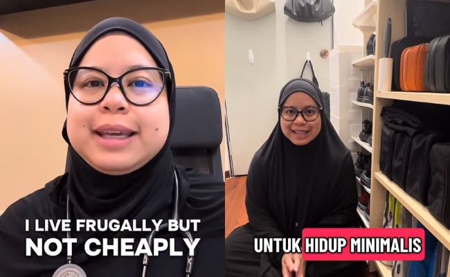 [VIDEO] Doktor Kongsi Gaya Hidup ‘Frugal Minimalist’, Tinggal Bersama Suami Dalam Bilik 45 Kaki Persegi