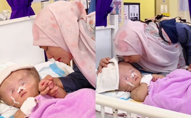 [VIDEO] Elly Mazlein Sebak, Baby Rayyan Ditinggal Ibu Kandung & Alami Cecair Berlebihan Di Otak – ‘Mama Lina Menyayangimu’