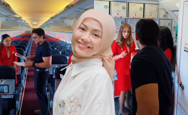 [VIDEO] ‘Saya Nak Mereka Tahu Isteri Saya Hebat’ – Hafiz Mahamad Agih Bunga Ros Buat Pramugari