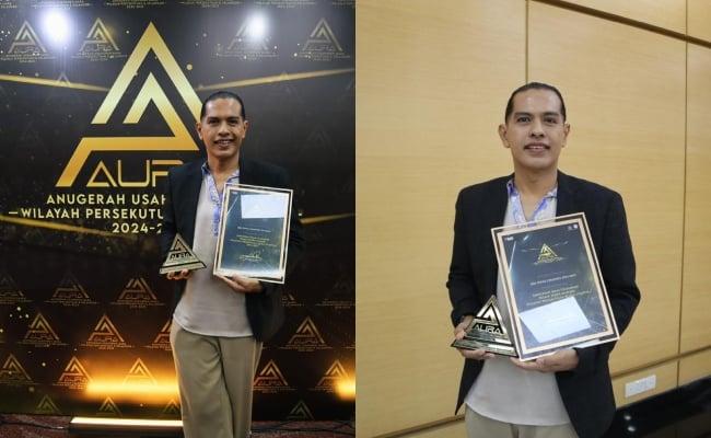 [VIDEO] Jaja Ishak Syukur Terima Anugerah Khas Usahawan Wakaf MARA Madani, Sentiasa Pegang Pesanan Ibu Bapa Untuk Terus Memberi