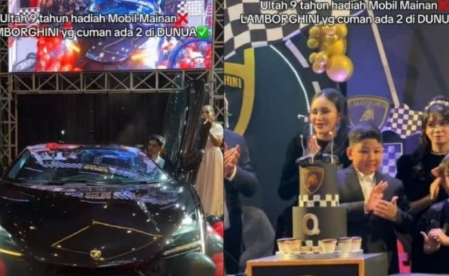 Usahawan Hadiahkan Anak Lamborghini Revuelto Bernilai RM6 Juta Sempena ‘Birthday’ Ke-9