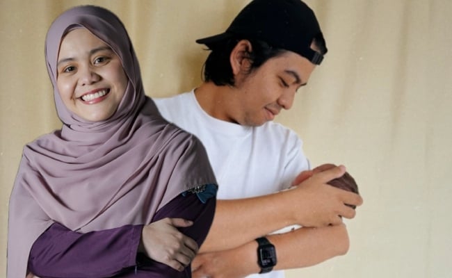 Tanggal 11.11, Najwa Latif Timang Anak Pertama Pada Hari Ulang Tahun Perkahwinan Ke-3