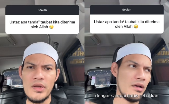 [VIDEO] Ustaz Adnin Kongsi 5 Tanda Taubat Diterima Allah SWT