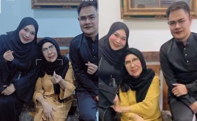Hidayah Hamzah & Teman Lelaki Berpakaian Sedondon, Kehadiran Normah Damanhuri Curi Tumpuan..Netizen Ucap Tahniah