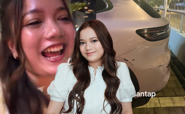 Kereta Leona Calar Langgar Dinding , Netizen Wanita ‘Backup’ – ‘Bukan Salah Dia Tapi Salah Kotak Parkir’