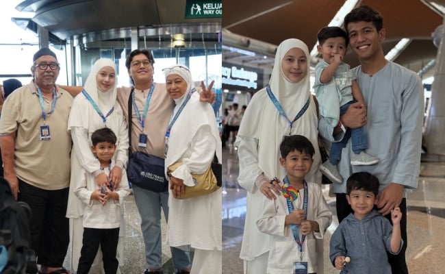 Eyra Hazali Tunai Umrah, Syukur Rezeki Bawa Ibu Bapa Ke Tanah Suci – ‘Doakan Urusan Kami Berjalan Lancar’