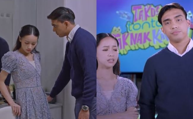 ‘Chemistry’ Jazmy Juma & Tracie Sinidol Dalam Iklan Tonton Buat Netizen Terhibur – ‘Tengok Ulang-Ulang Sampai Bateri Low’