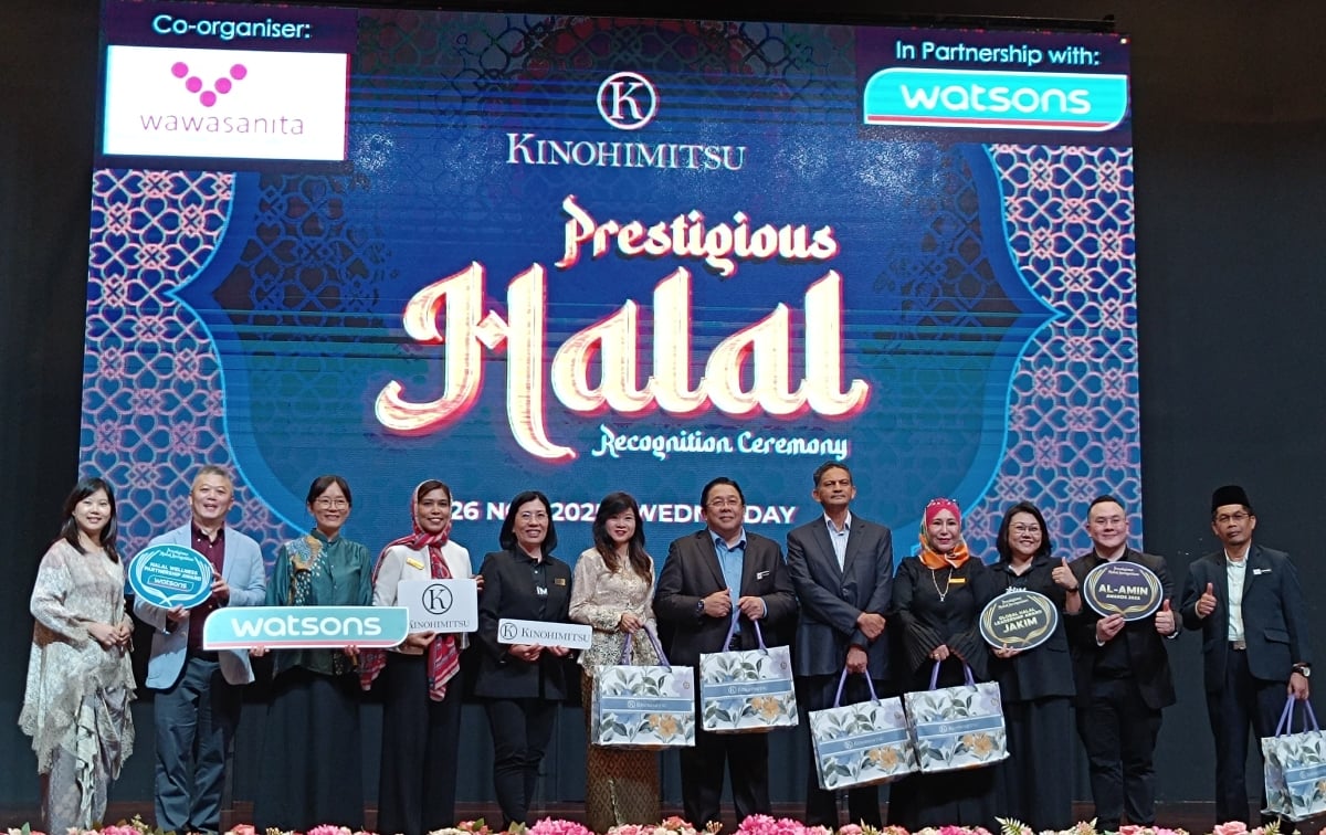 Kinohimitsu Terima Penghargaan Khas bagi Kecemerlangan Halal Selama Lebih 20 Tahun