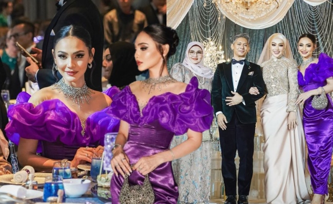 Nadia Brian Hadir Majlis Kahwin Erra Fazira, Netizen Puji Makin Berseri – ‘Benarlah Bidadari Itu Wujud’