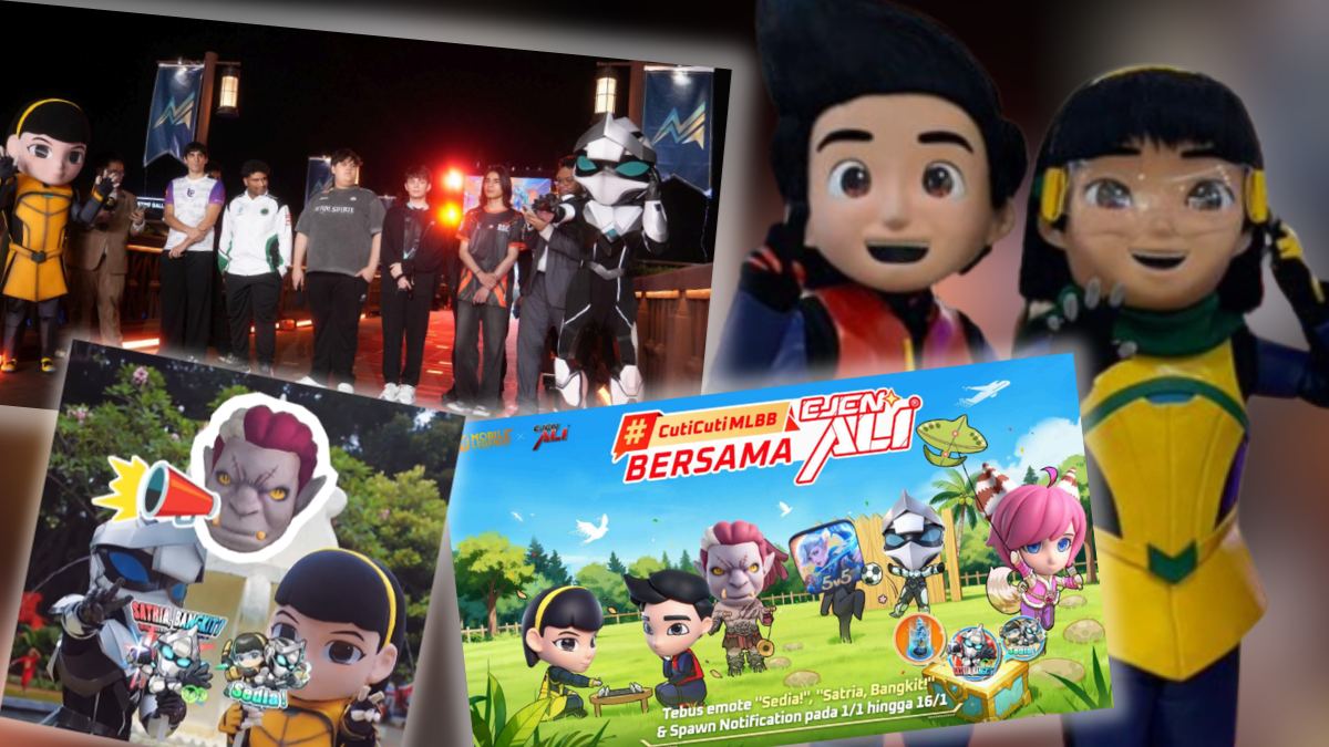 Dari Malaysia Ke Jakarta, Ejen Ali Warnai Kejohanan Dunia MLBB M7