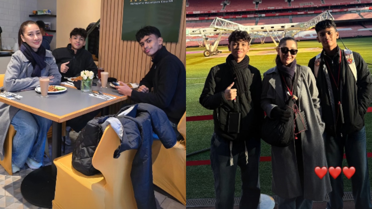 [VIDEO] Rita Rudaini Sebak Dapat Tunaikan Permintaan Anak-Anak Ke Stadium Emirates – ‘Sudah Lama Mereka Teringin’