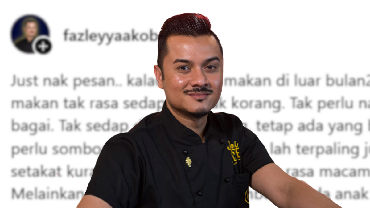 ‘Kalau Berbuka Luar Bulan Puasa & Makanan Tak Sedap, Maafkan Peniaga’ – Fazley Yaakob