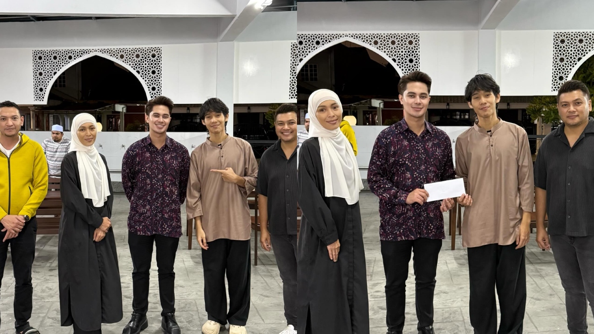 Alha Alfa Sumbang RM20,000, Hasil Jualan Set Produk Khas Untuk Rawatan Anak Kedua Amyza Aznan
