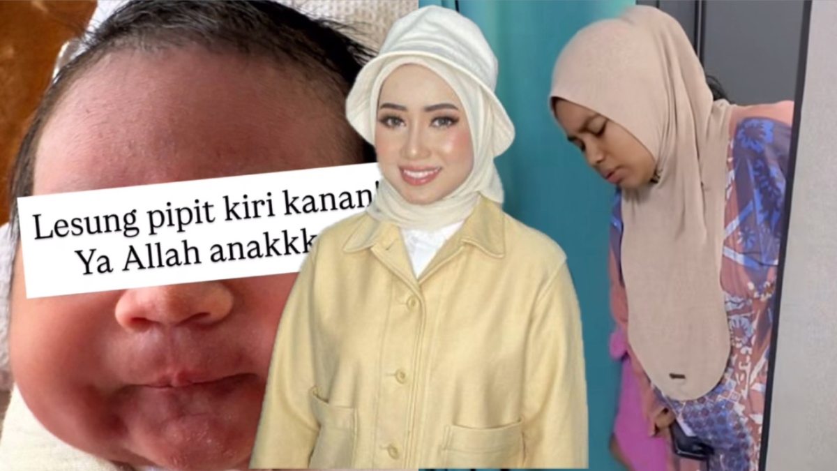 ‘Rezeki Bersalin Normal, Tak Ada Jahitan’ – Kakak Kieda Crepe Selamat Timang Bayi Perempuan