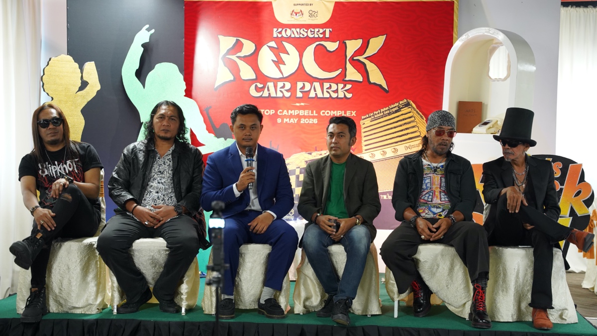 Shasha And The Boys, MAY & Sofea Antara Barisan Artis Rock Di Konsert Rock Car Park 2026