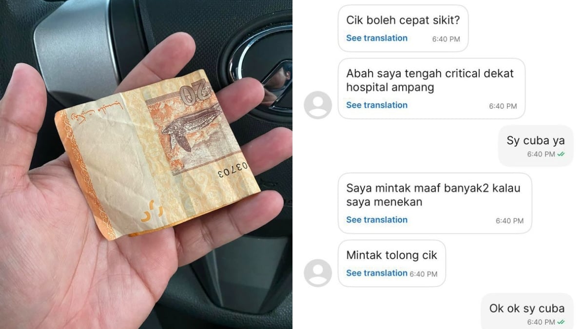 ‘Ini Tip Paling Sedih’ – Kisah Pemandu E-Hailing Raih Perhatian, Ayah Penumpang Meninggal Dunia 3 Minit Sebelum Tiba Hospital
