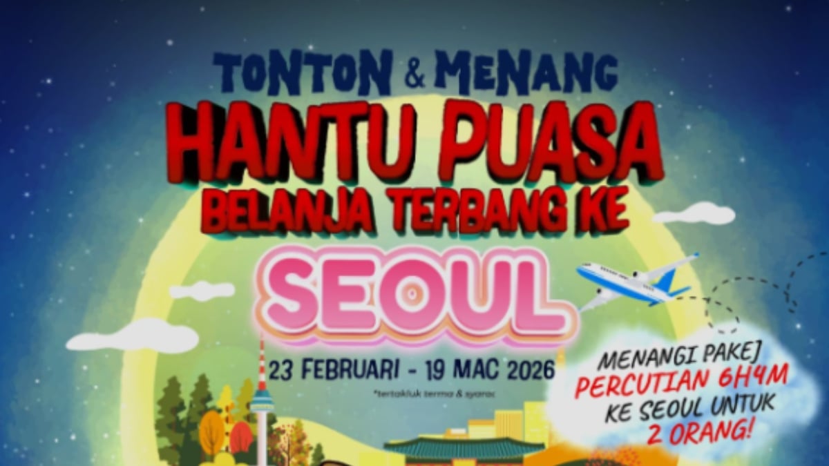 Strim Hantu Puasa, Menang Percutian 6H4M ke Korea!