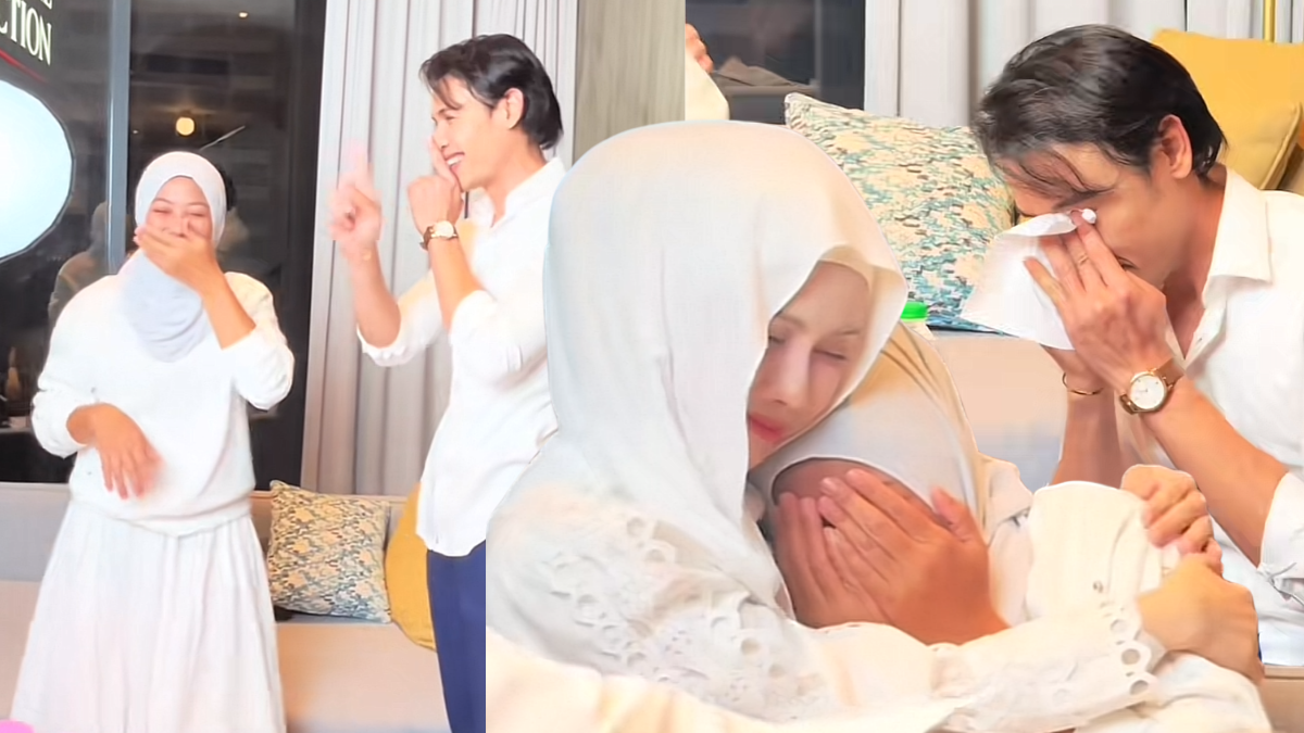 Tujuh Tahun Tak Bersemuka, Azar Azmi Menangis Jumpa Semula Syazuwan Hassan