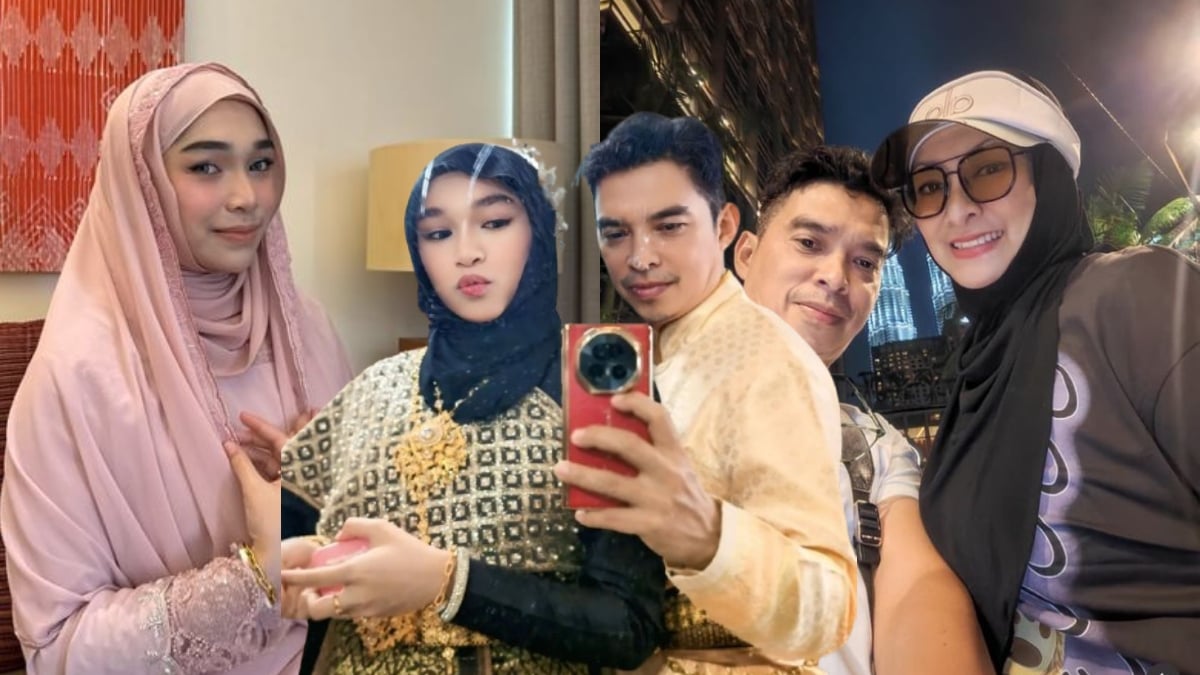 Suami Abby Abadi Rai Keputusan SPM Anak, Netizen Puji – ‘Ayah Tiri Lagi Function’