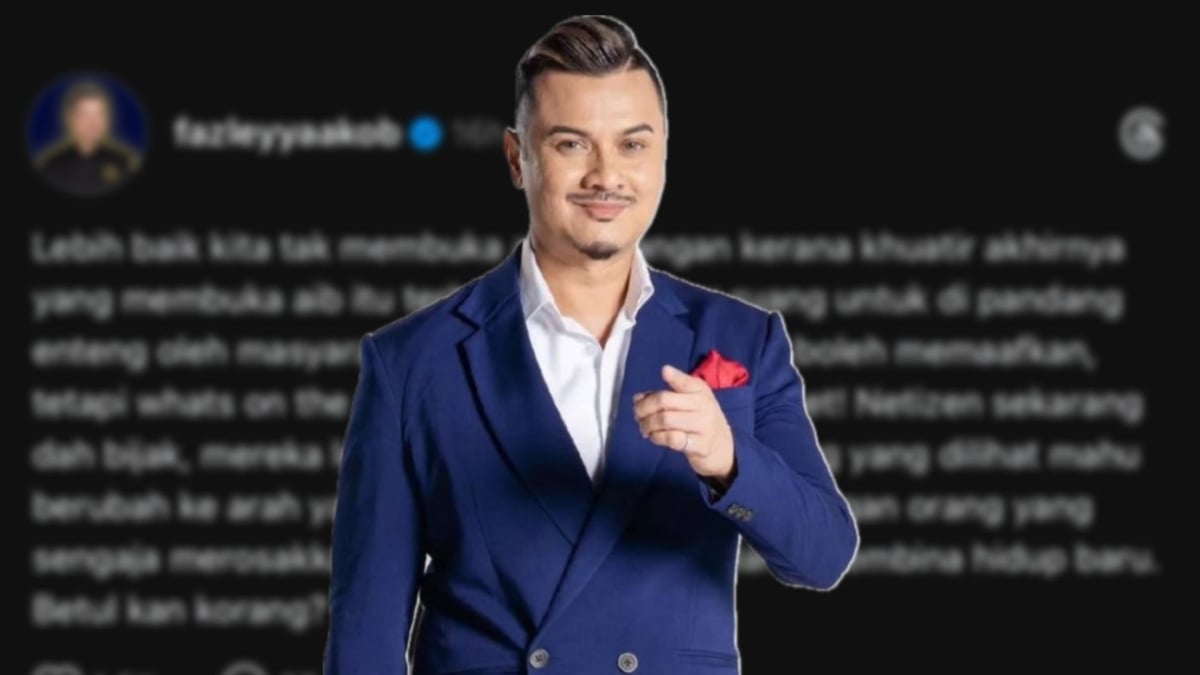 Fazley Yaakob Nasihat Jangan Buka Aib Pasangan Di Media Sosial – ‘Manusia Memaafkan Tapi Apa Yang Ada Di Internet Kekal’