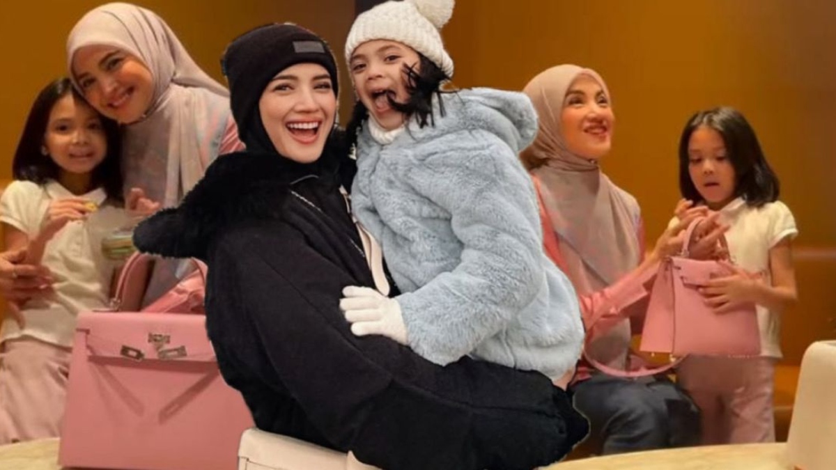 Fatima Anak Fazura Curi Perhatian Selepas Miliki Beg Tangan Hermes Kelly