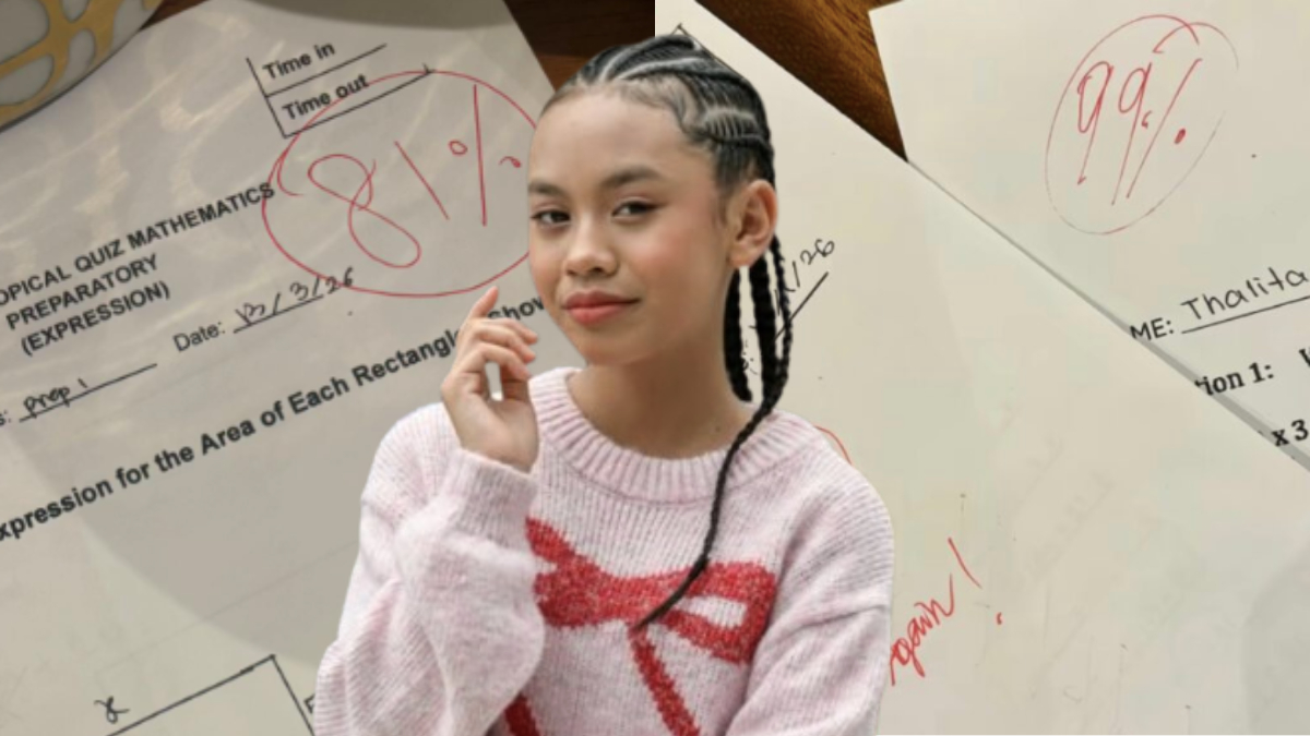 Thalita Raih 99% Dalam Ujian Matematik, Netizen Luah Rasa Kagum – ‘Dahlah Berbakat, Pandai Pula Tu’