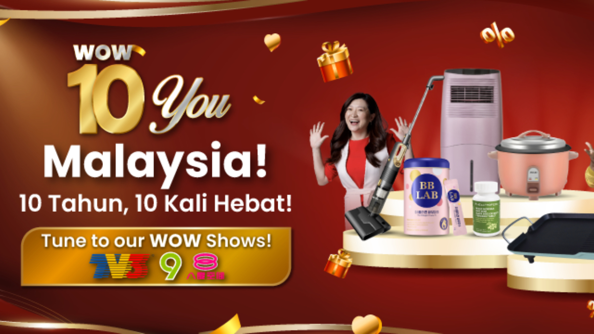 Sempena Anniversary, WOWSHOP Bagi Diskaun & Cashback Sampai 10%