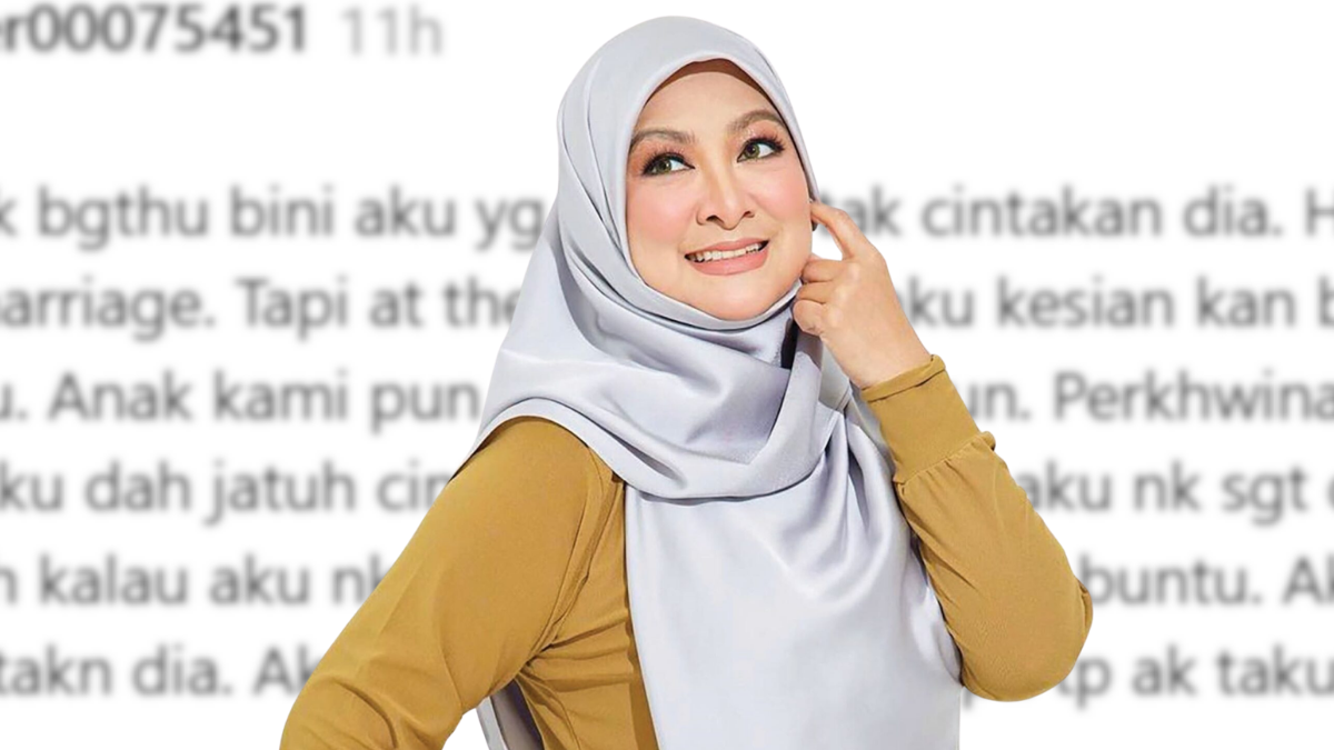 Abby Abadi Tempelak Individu Mengaku Dah Tak Cinta Isteri Selepas Kehadiran Anak Pertama – ‘Lepas Itu Niat Nak Kahwin Dua’