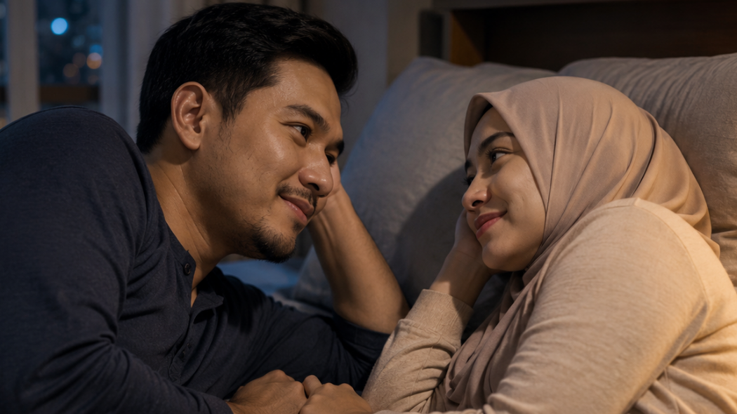 ‘Awak Okey Hari Ini?’- Ayat Ringkas Tapi Boleh Selamatkan Rumah Tangga, Penting ‘Pillow Talk’ Sebelum Tidur