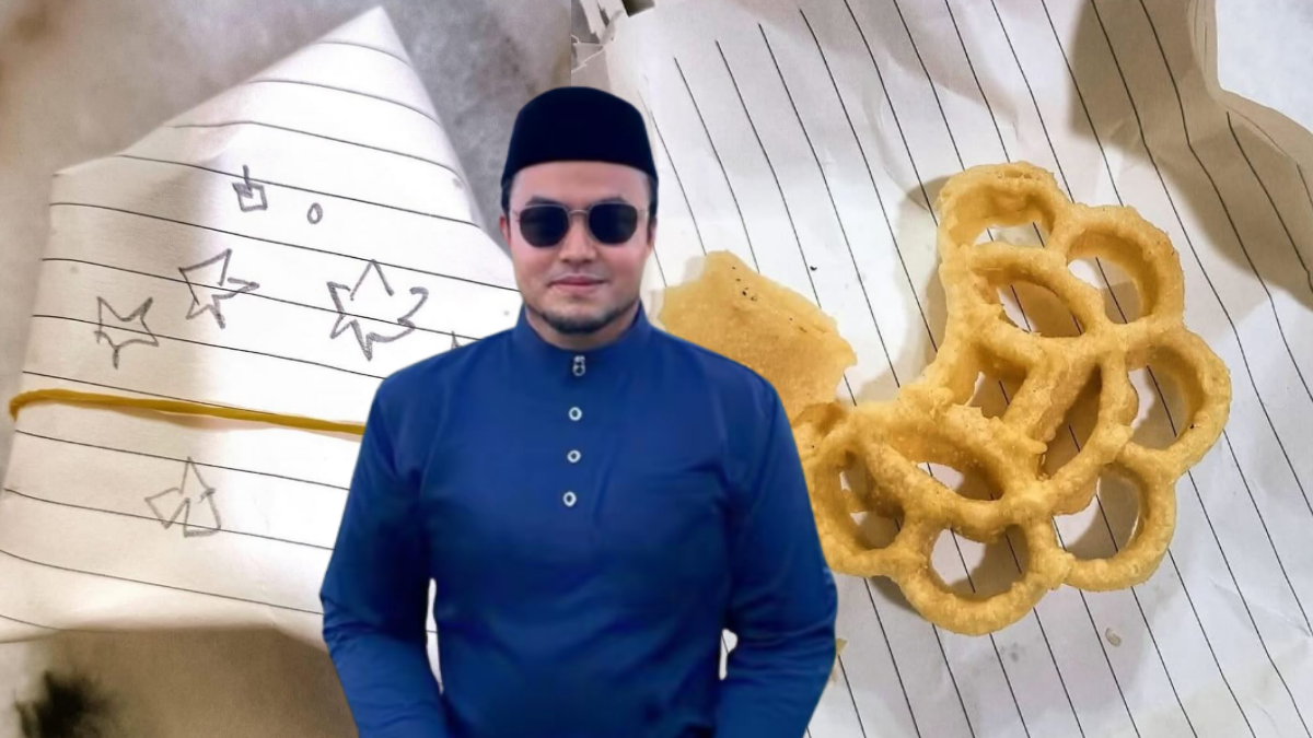 Cikgu Sebak Terima Kuih Ros Patah Dibungkus Guna Kertas Sebagai Hadiah Hari Guru – ‘Dia Sorok Belakang Tiang Sebab Malu’