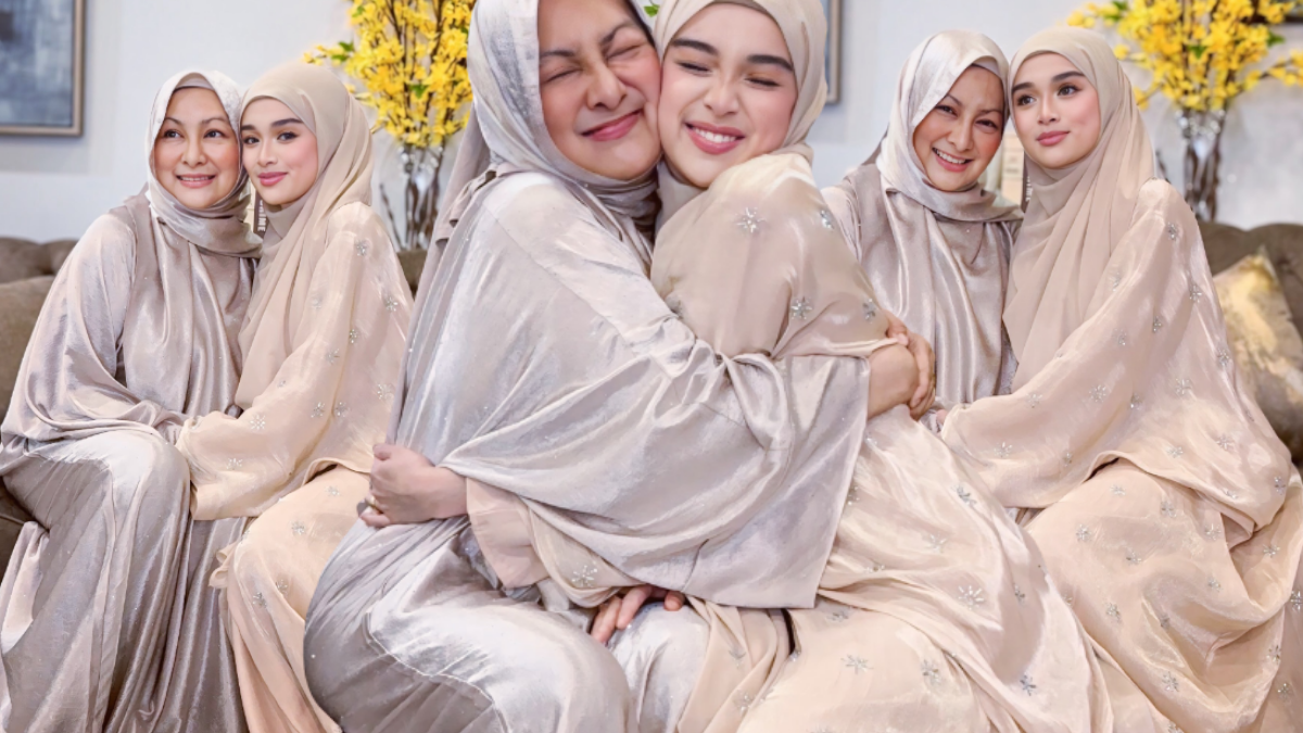 ‘Terima Kasih Sudi Datang’ – Abby Abadi Gembira Sambut Aidildaha Dengan Marissa Dania