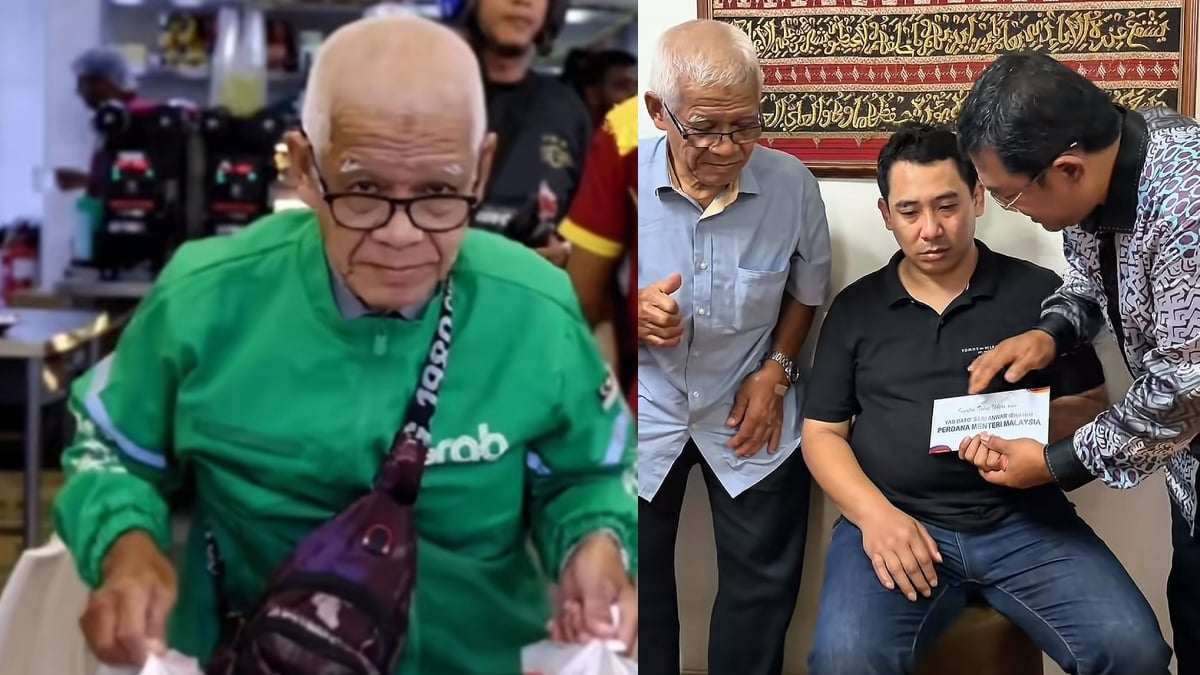 [VIDEO] Usia 71 Tahun, Pakcik Zakaria Gigih Jadi Penghantar Makanan Demi Menampung Kos Rawatan Anak