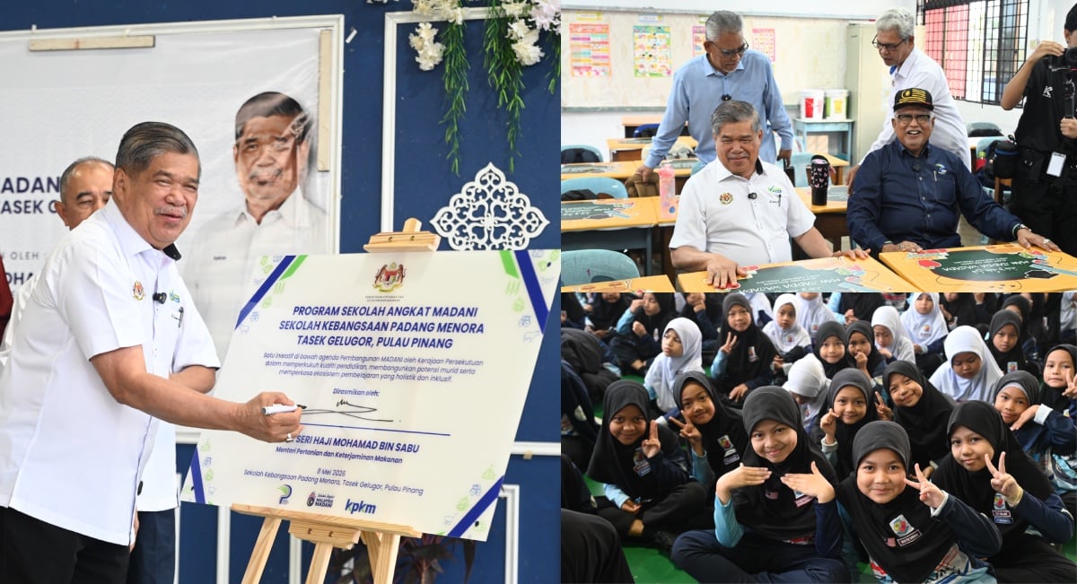 “Jangan Lampu Hanya Terang Di Bandar” — YB Mat Sabu Umum RM700,000 Untuk Kampung & Sekolah Di Tasek Gelugor 