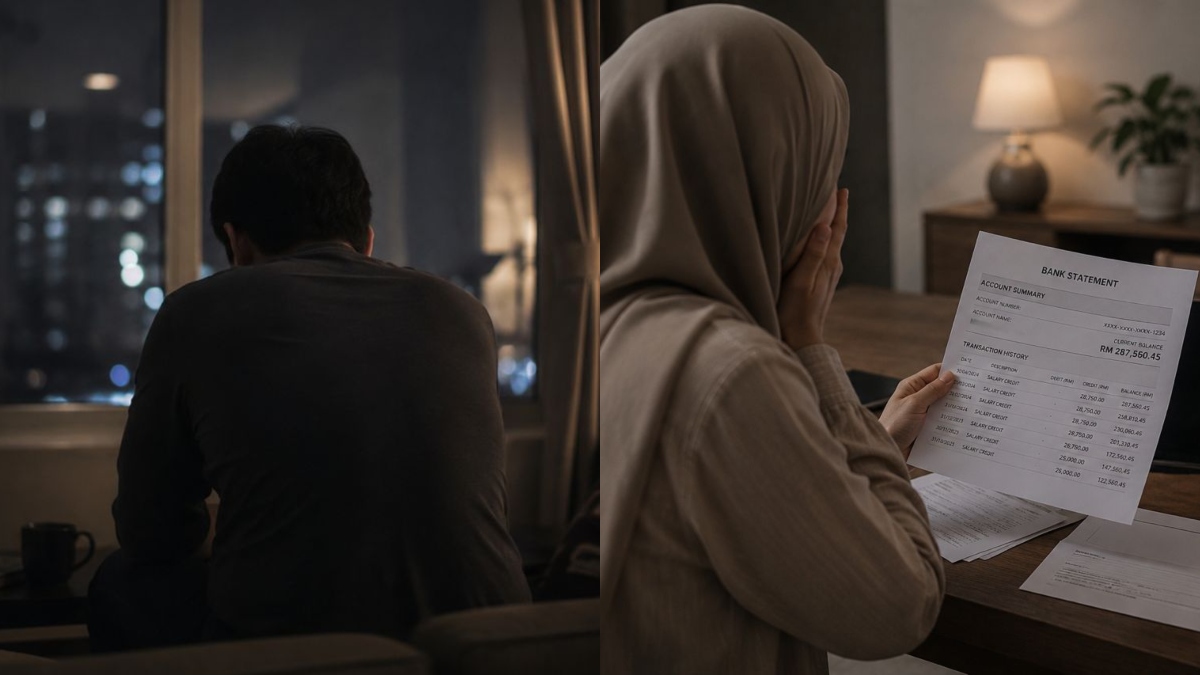 ‘Aku Berusaha Cari Duit Lebih & Potong Belanja Shopping’ – Isteri Terkilan Suami Rahsiakan Gaji Sebenar