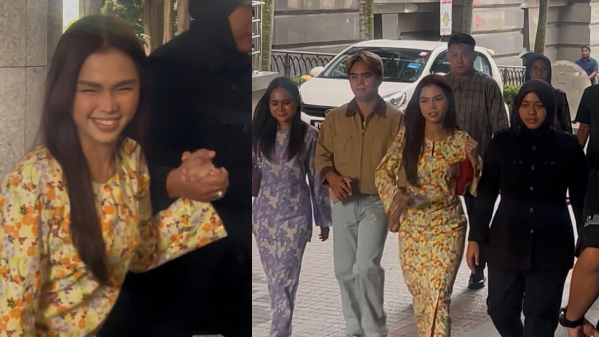 Bella Astillah Hadir Beri Sokongan Kepada Syed Saddiq, Syed Abdullah Yakin Adik Akan Bebas