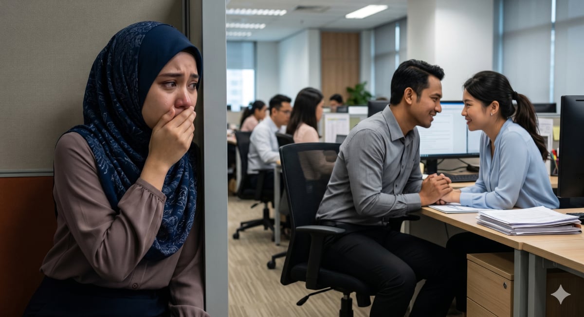 Wanita Dedah Suami Curang Dengan ‘Office Wife’ – ‘Perempuan Tu Mengaku Gugurkan Anak Hasil Zina’