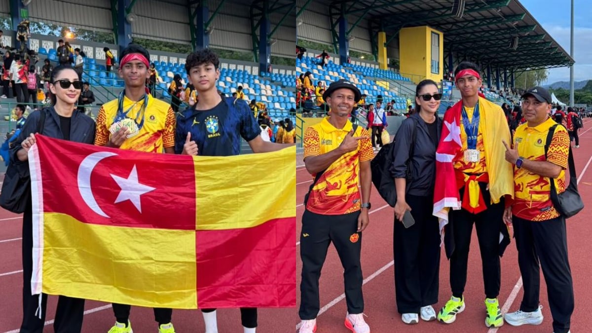 Rita Rudaini Bangga Airit Rayyan Berjaya Pecah Rekod 110M Berpagar MRSM Kebangsaan 2026