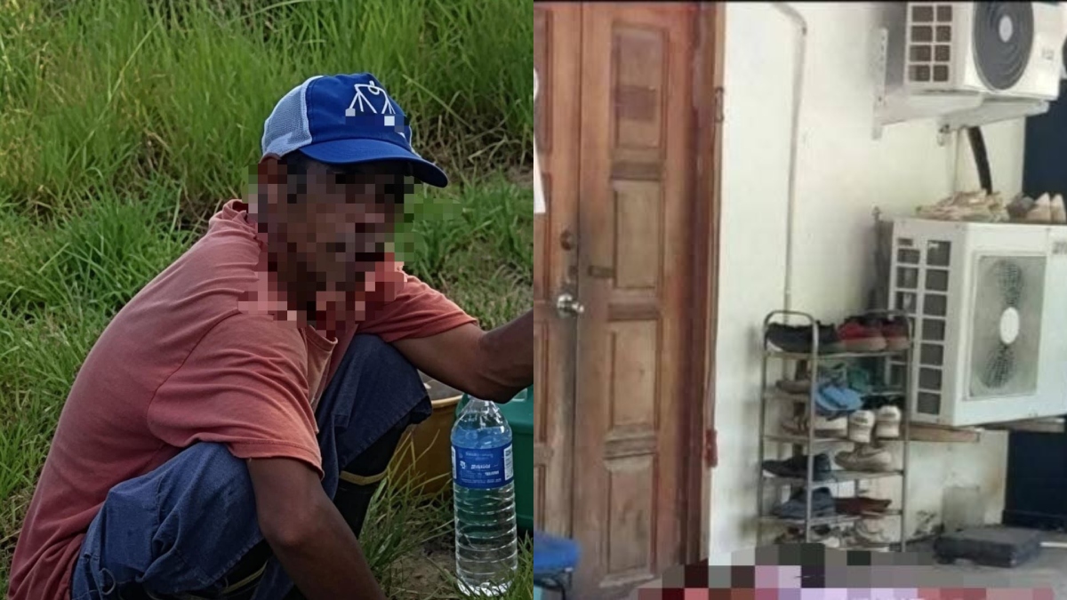 Suami Tetak Isteri Akibat Berbual Dengan Jiran Lelaki