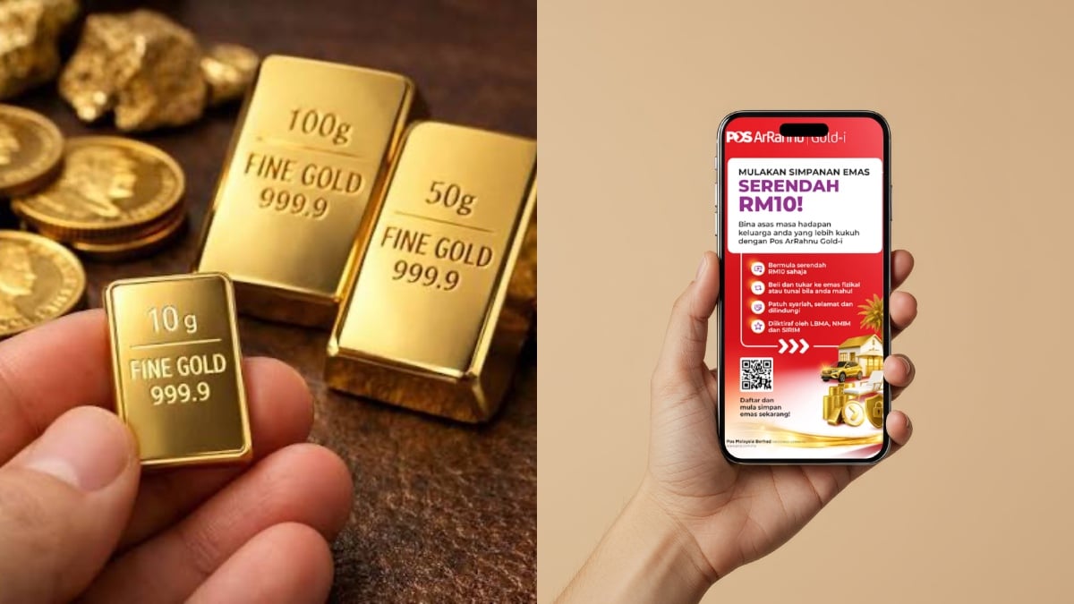 Nak Simpan Emas Tapi Selalu Rasa Tak Cukup Duit? Kini RM10 Pun Dah Boleh Mula